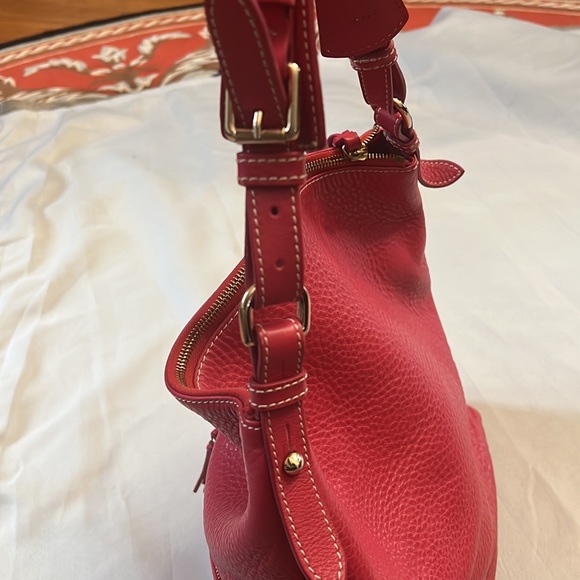 Dooney Bourke red bag - Picture 3 of 14